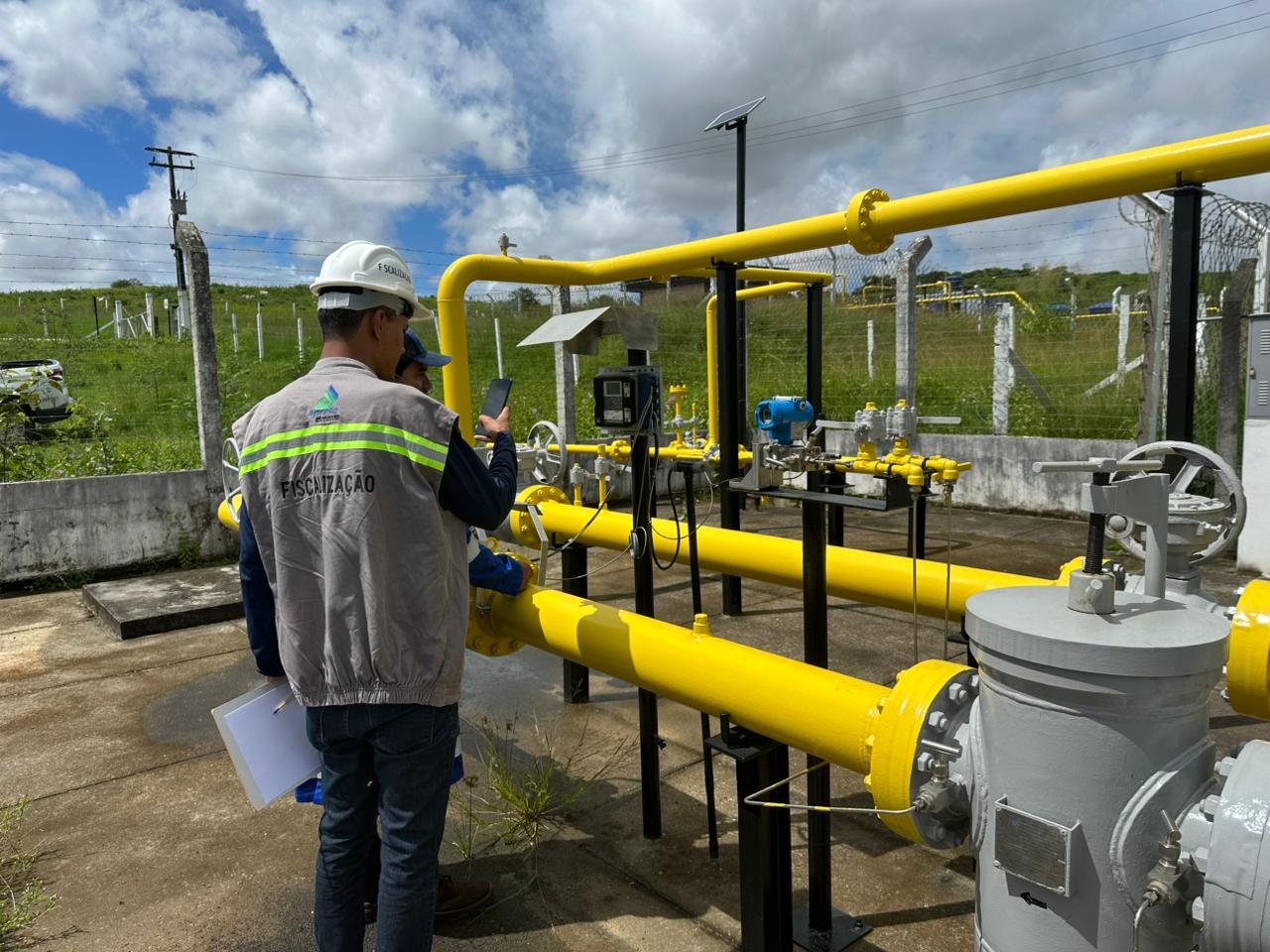 Agrese intensifica fiscalização em unidades operacionais do sistema de gás natural